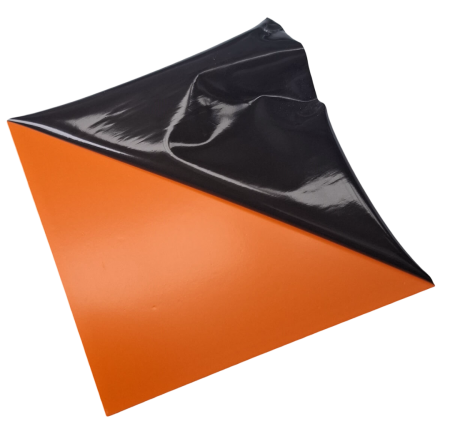 Aluminium Composite Panel Color Orange Red