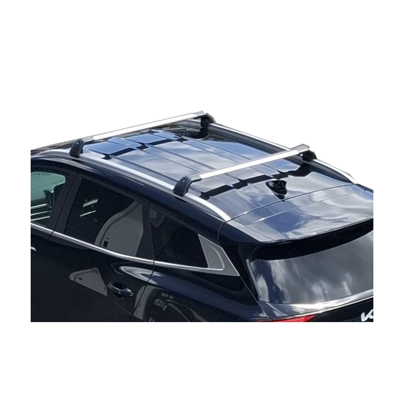 Universal Roof Bars Racks for Flush Rails Easy Installation for Cars
