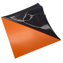 Aluminium Composite Panel Color Orange Red