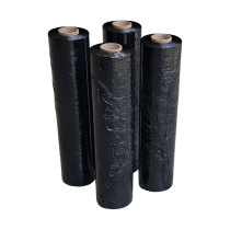 Black pallet wrap