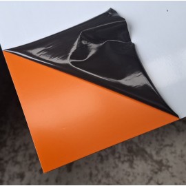 Aluminium Composite Panel Color Orange Red