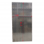 Aluminium checker plate 1000 mm x 2000 mm