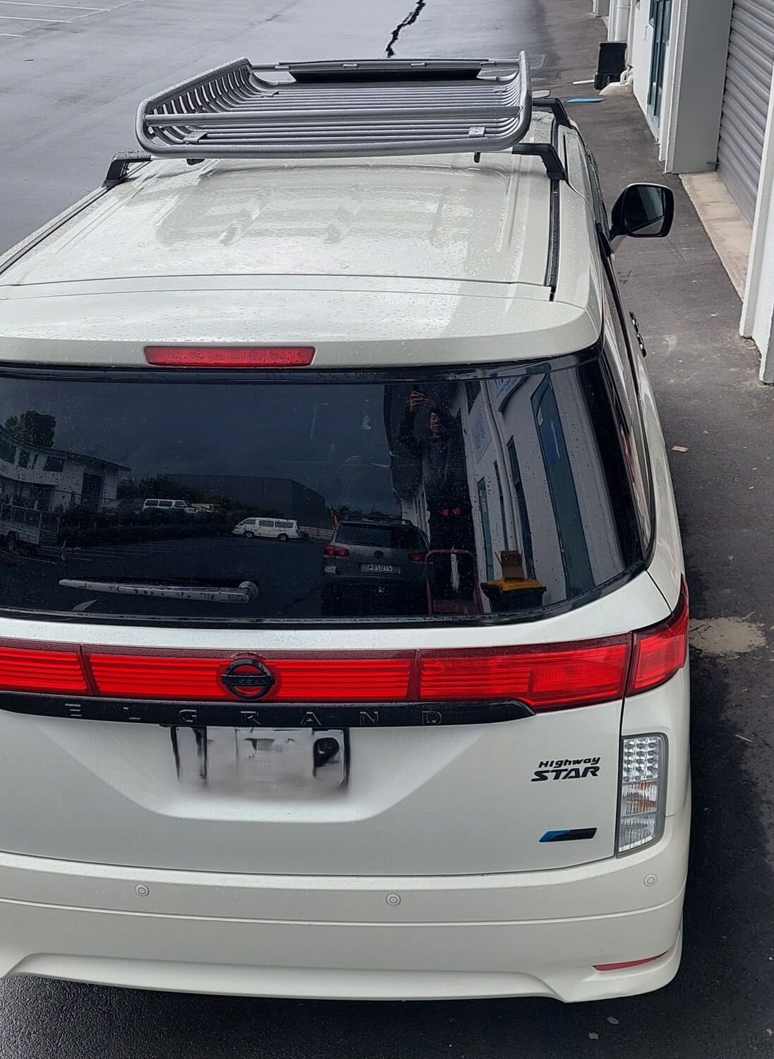 nissan elgrand highway star roof rack