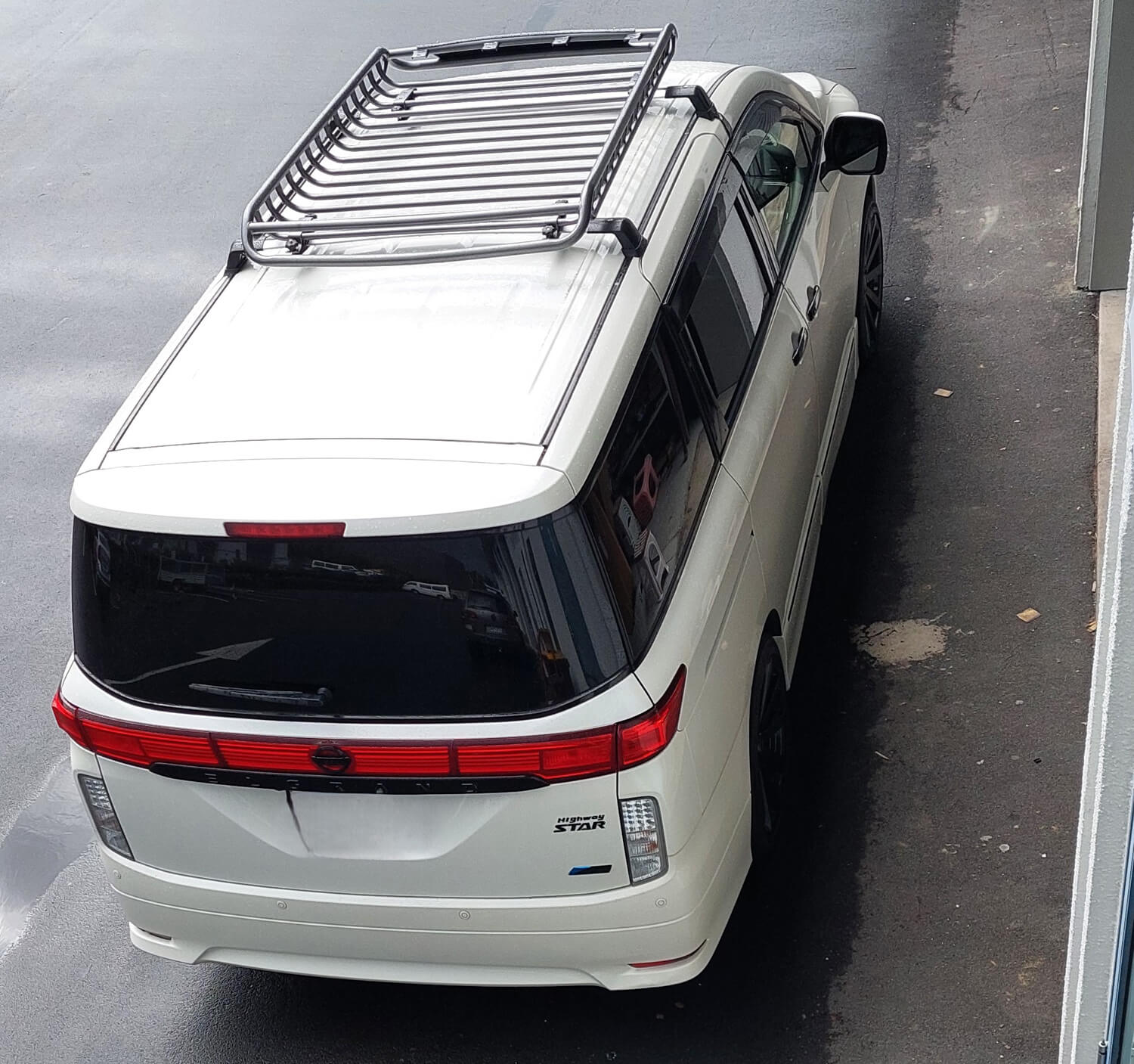 nissan elgrand highway star roof rack