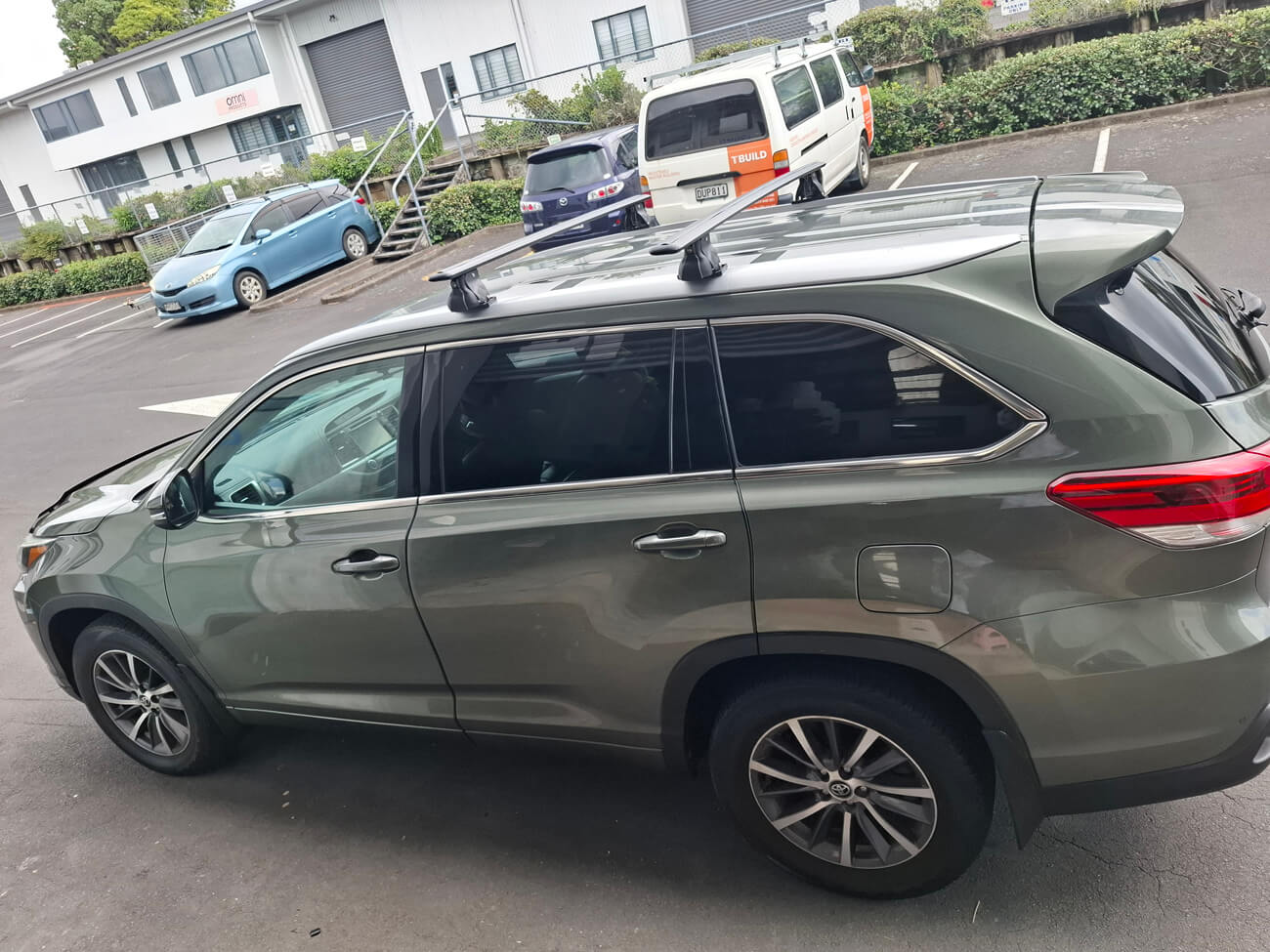 Toyota highlander roof rack